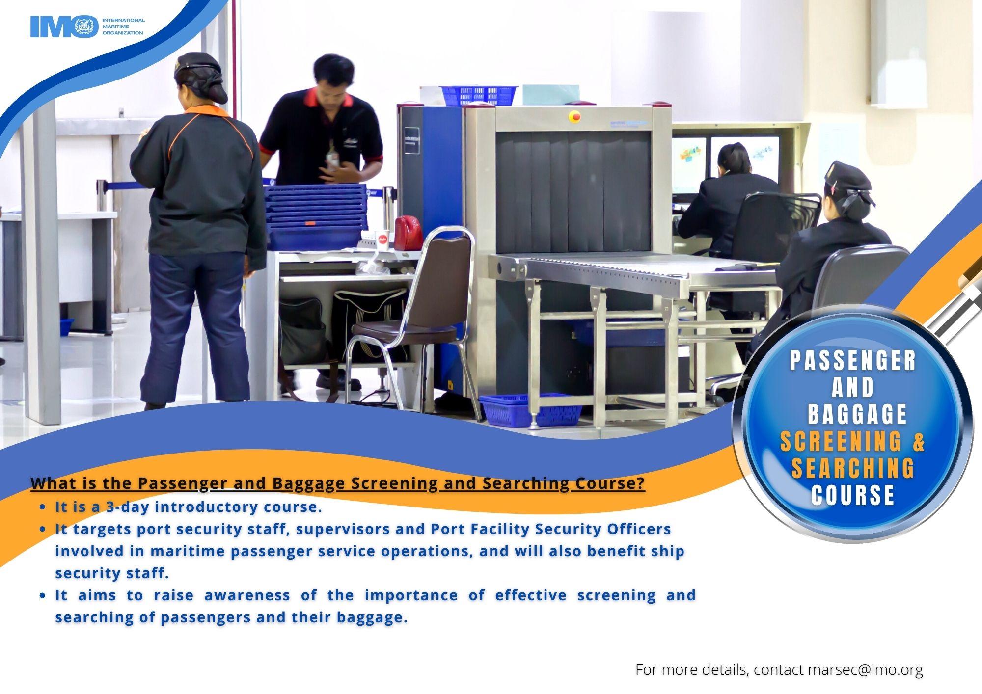 Regional Pax and Baggage Screening and Searching Workshop